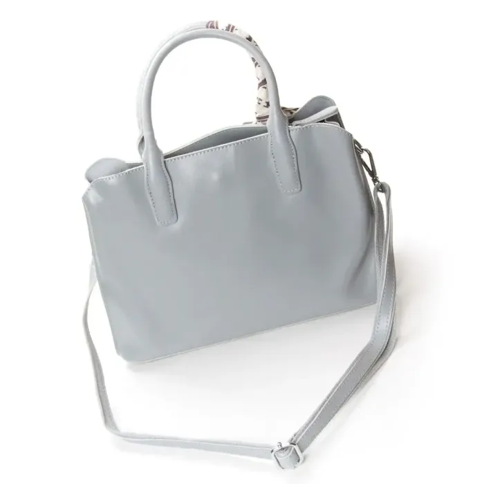 Сумка Жіноча Класична шкіряна ALEX RAI 46-9382 light-grey