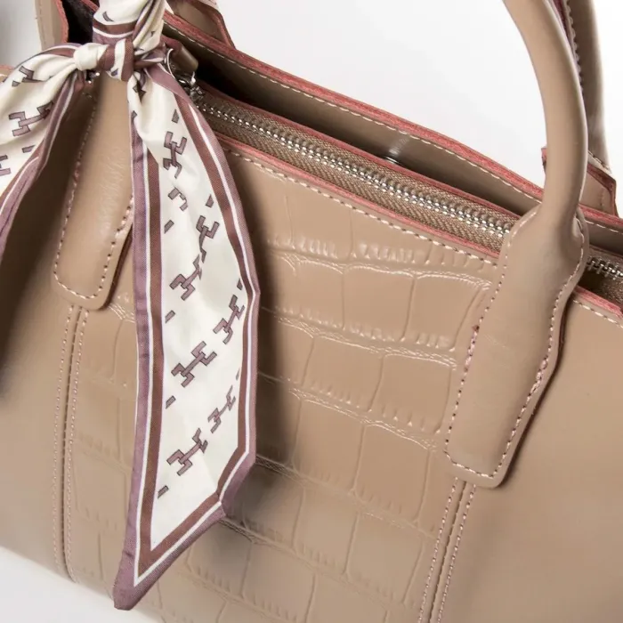 Сумка Жіноча Класична шкіряна ALEX RAI 46-9382 khaki