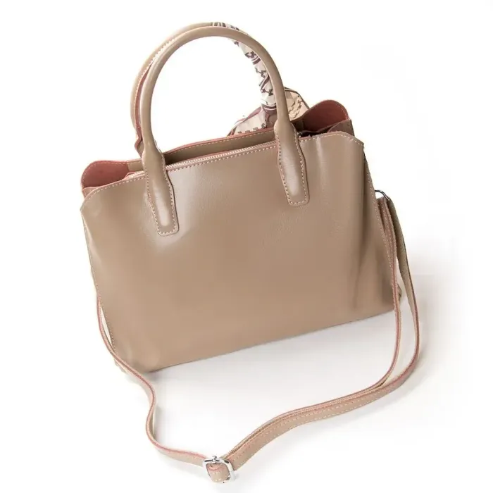 Сумка Жіноча Класична шкіряна ALEX RAI 46-9382 khaki