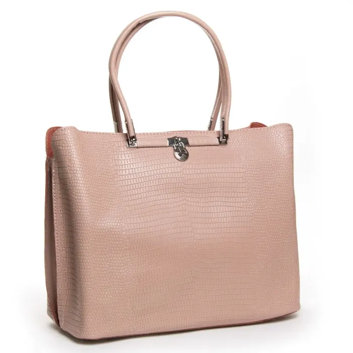 Сумка Жіноча Класична шкіряна ALEX RAI 50-9381 pink