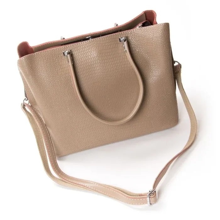 Сумка Жіноча Класична шкіряна ALEX RAI 50-9381 khaki