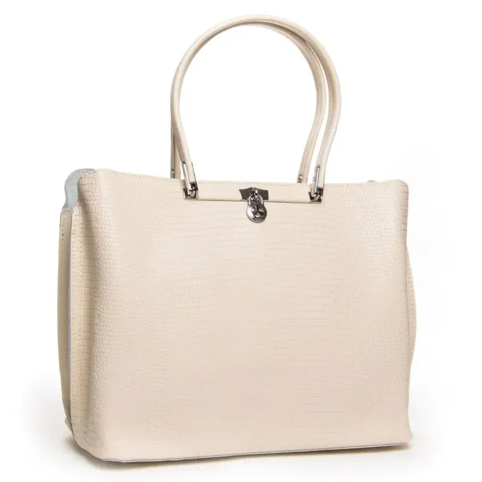 Сумка Жіноча Класична шкіряна ALEX RAI 50-9381 beige