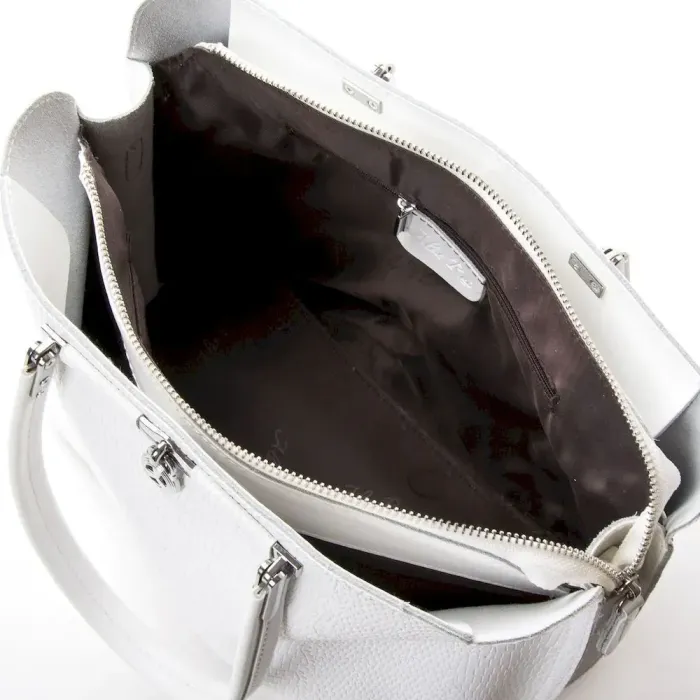 Сумка Жіноча Класична шкіряна ALEX RAI 50-9381 white