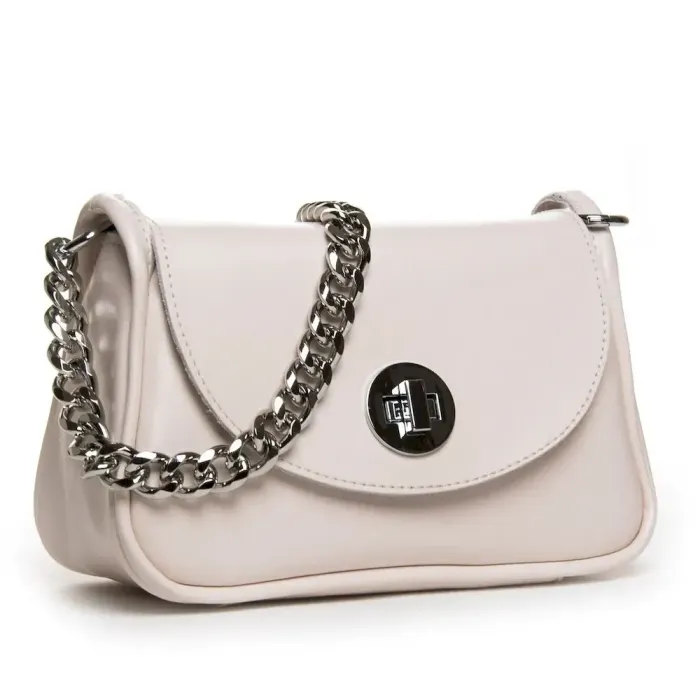 Сумка Жіноча Класична шкіряна ALEX RAI 4001 beige