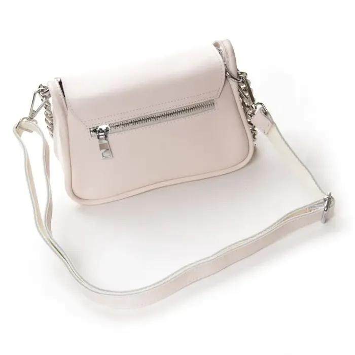 Сумка Жіноча Класична шкіряна ALEX RAI 4001 beige