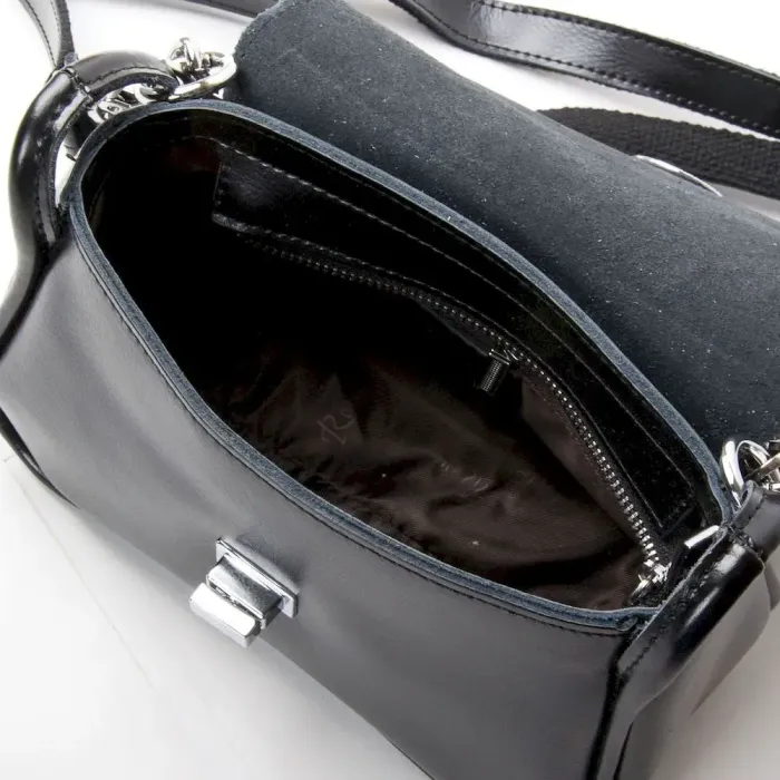 Сумка Жіноча Класична шкіряна ALEX RAI 4001 black