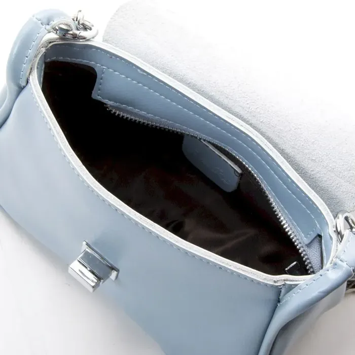 Сумка Жіноча Класична шкіряна ALEX RAI 4001 light-blue