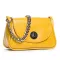 Сумка Жіноча Класична шкіряна ALEX RAI 4001 yellow