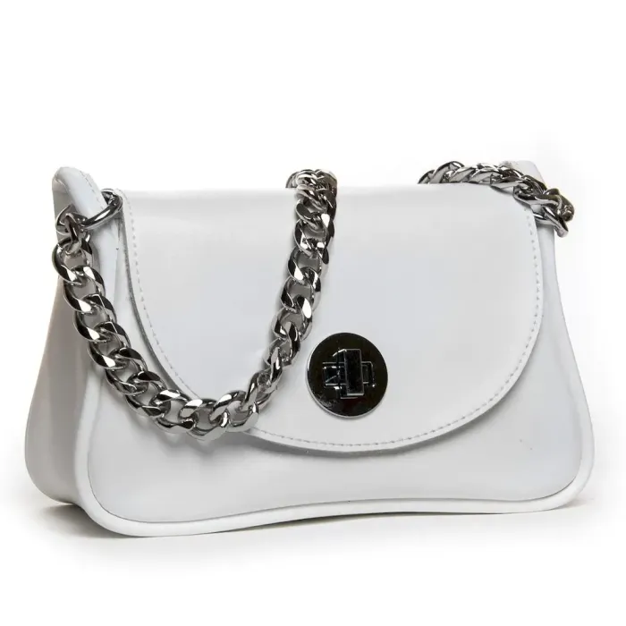 Сумка Жіноча Класична шкіряна ALEX RAI 4001 white