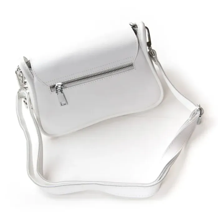 Сумка Жіноча Класична шкіряна ALEX RAI 4001 white