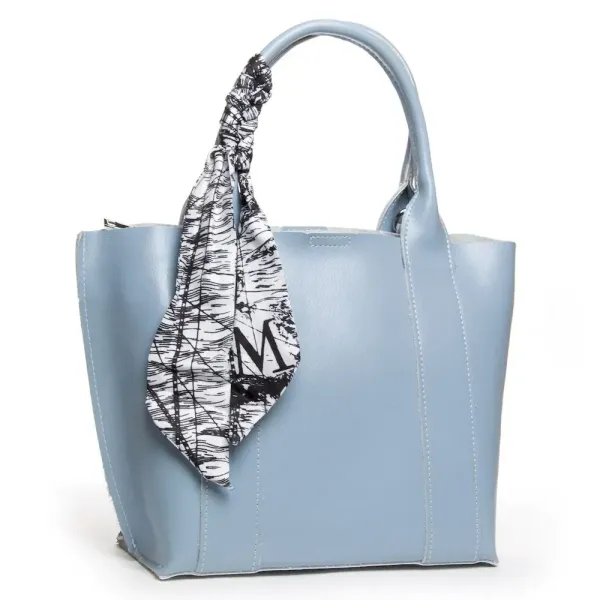 Сумка Жіноча Класична шкіряна ALEX RAI 3205 light-blue