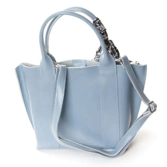 Сумка Женская Классическая кожа ALEX RAI 3205 light-blue
