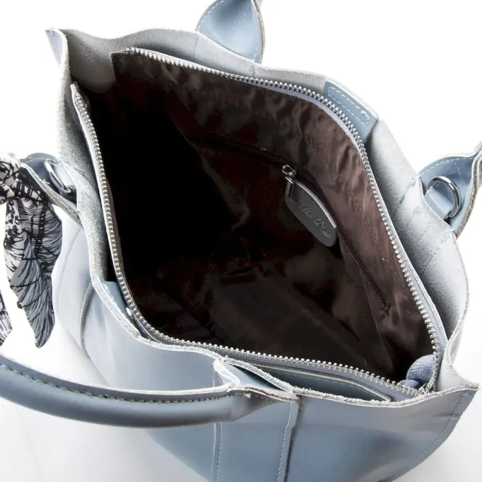 Сумка Женская Классическая кожа ALEX RAI 3205 light-blue