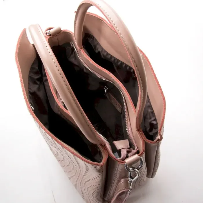 Сумка Жіноча Класична шкіряна ALEX RAI 49-9385 pink