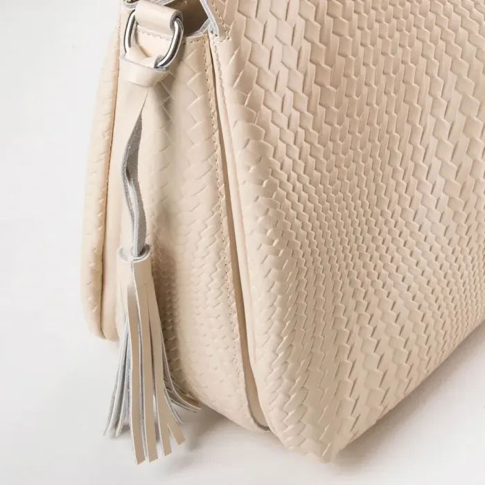 Сумка Жіноча Класична шкіряна ALEX RAI 49-9385 beige