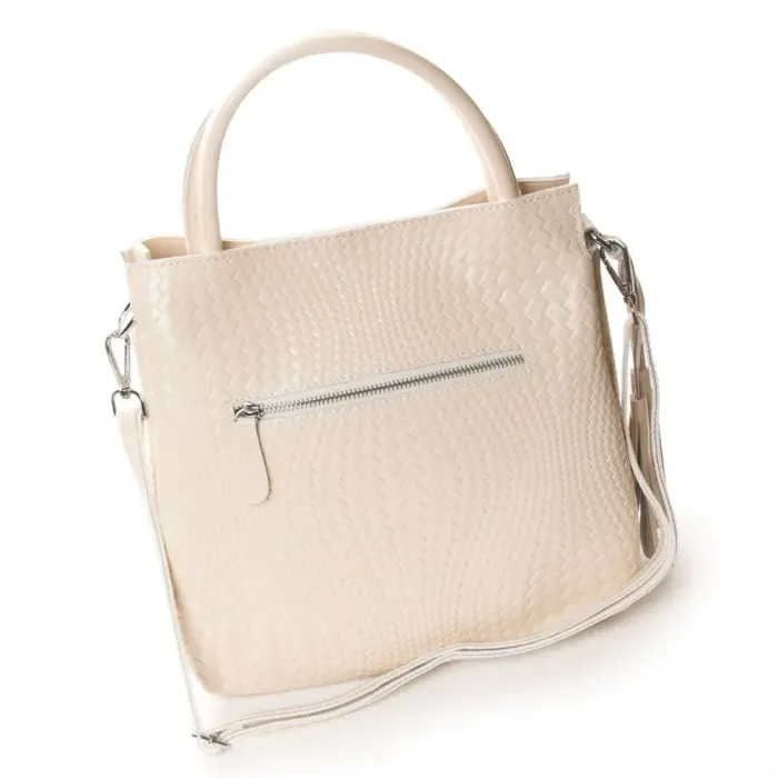 Сумка Жіноча Класична шкіряна ALEX RAI 49-9385 beige