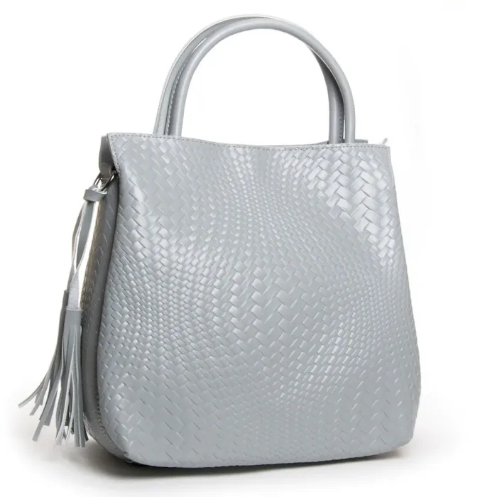 Сумка Жіноча Класична шкіряна ALEX RAI 49-9385 grey