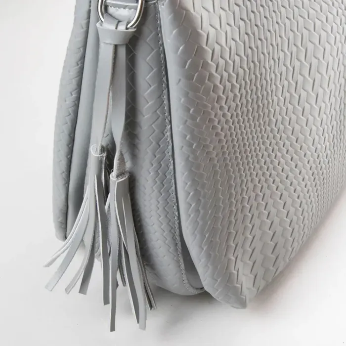 Сумка Жіноча Класична шкіряна ALEX RAI 49-9385 grey