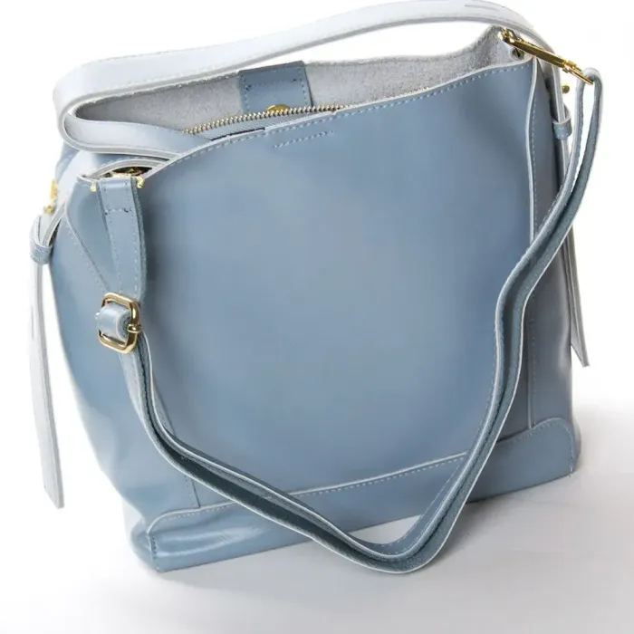 Сумка Женская Классическая кожа ALEX RAI 38-8726 light-blue