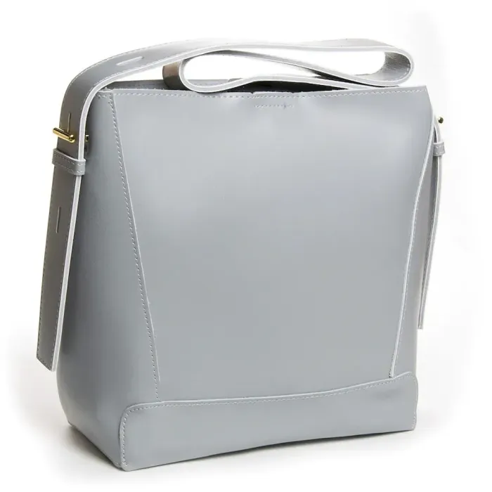Сумка Женская Классическая кожа ALEX RAI 38-8726 light-grey