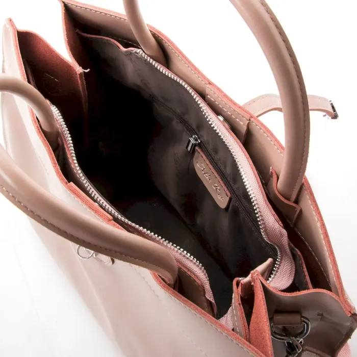 Сумка Жіноча Класична шкіряна ALEX RAI 47-9383 pink