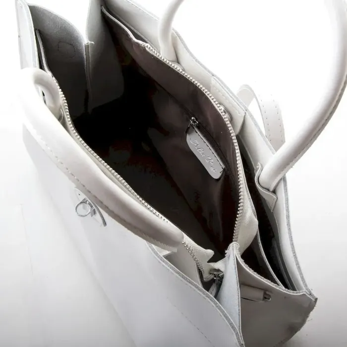 Сумка Жіноча Класична шкіряна ALEX RAI 47-9383 white