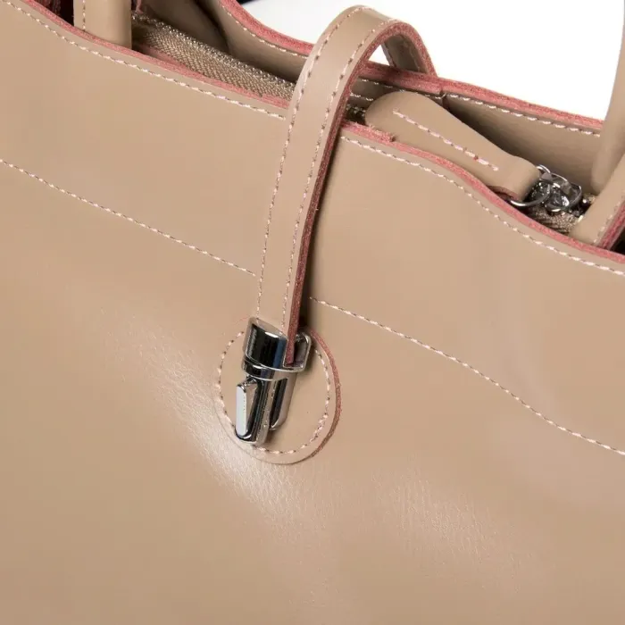 Сумка Жіноча Класична шкіряна ALEX RAI 47-9383 khaki