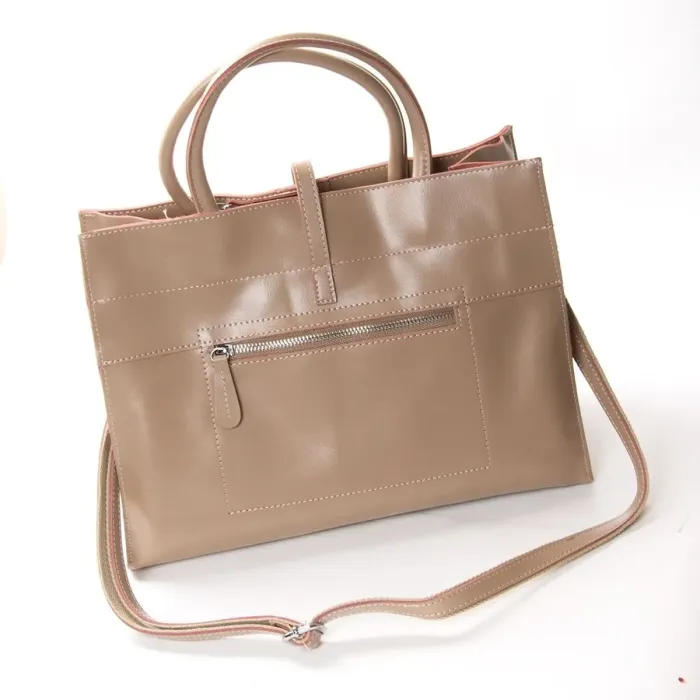 Сумка Жіноча Класична шкіряна ALEX RAI 47-9383 khaki