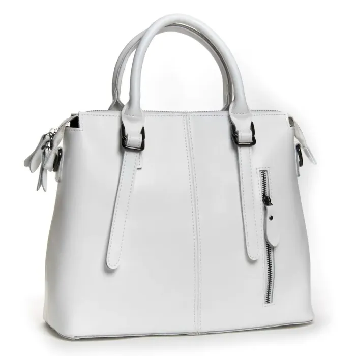Сумка Жіноча Класична шкіряна ALEX RAI 330 white