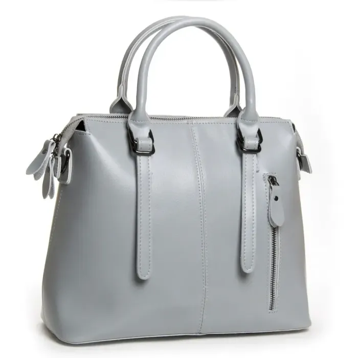 Сумка Женская Классическая кожа ALEX RAI 330 lighr-grey