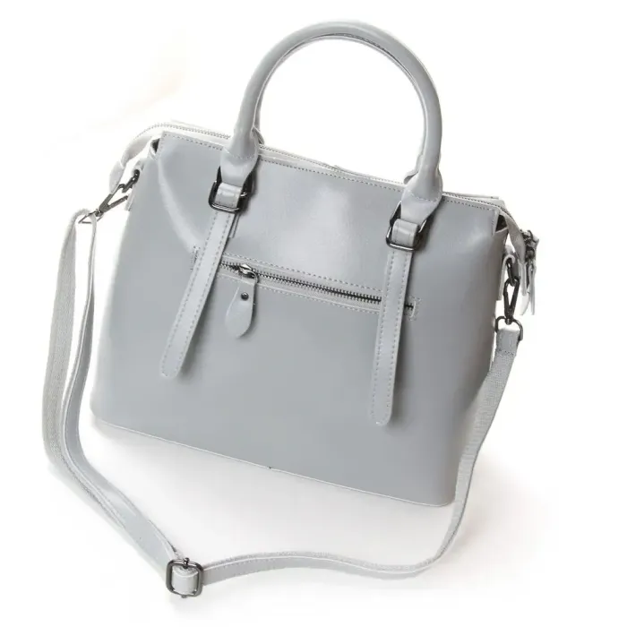 Сумка Женская Классическая кожа ALEX RAI 330 lighr-grey