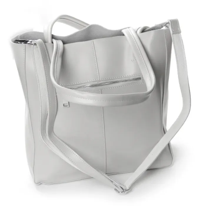 Сумка Женская Классическая кожа ALEX RAI 35-8773 light-grey