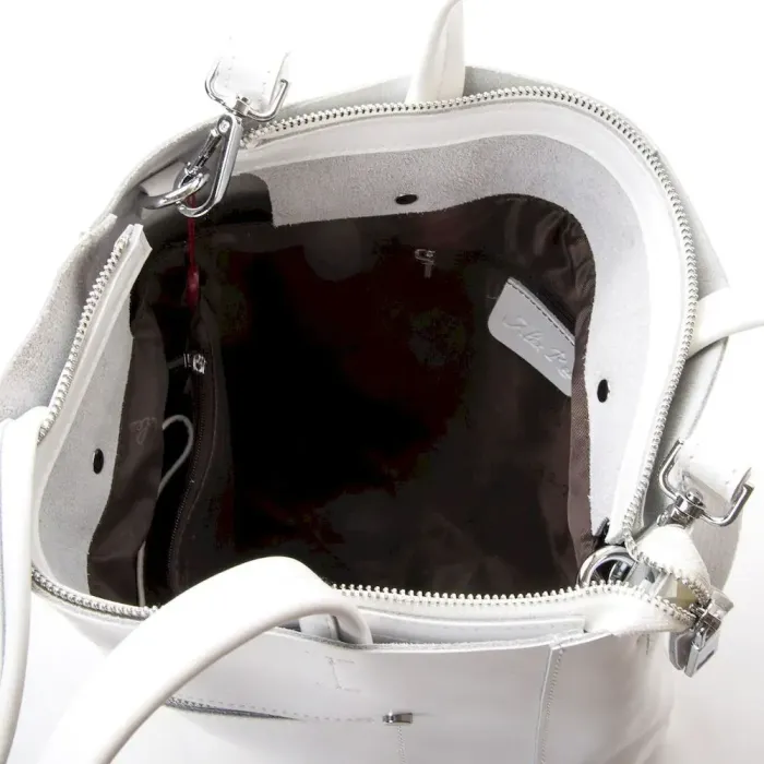 Сумка Жіноча Класична шкіряна ALEX RAI 35-8773 white