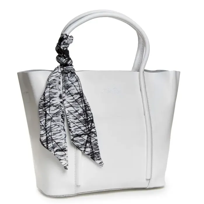 Сумка Жіноча Класична шкіряна ALEX RAI 42-9712 white