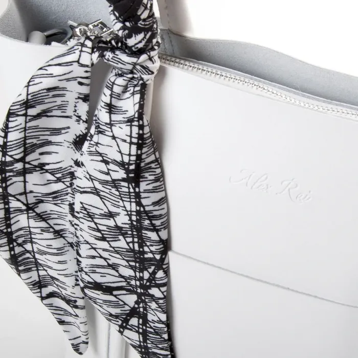 Сумка Жіноча Класична шкіряна ALEX RAI 42-9712 white