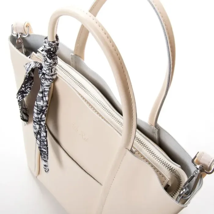 Сумка Жіноча Класична шкіряна ALEX RAI 42-9712 beige