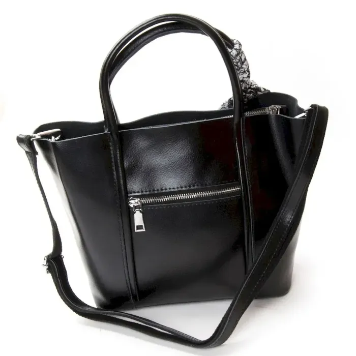 Сумка Жіноча Класична шкіряна ALEX RAI 42-9712 black