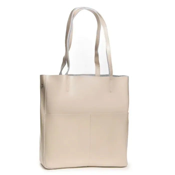 Сумка Жіноча Класична шкіряна ALEX RAI 48-9384 beige