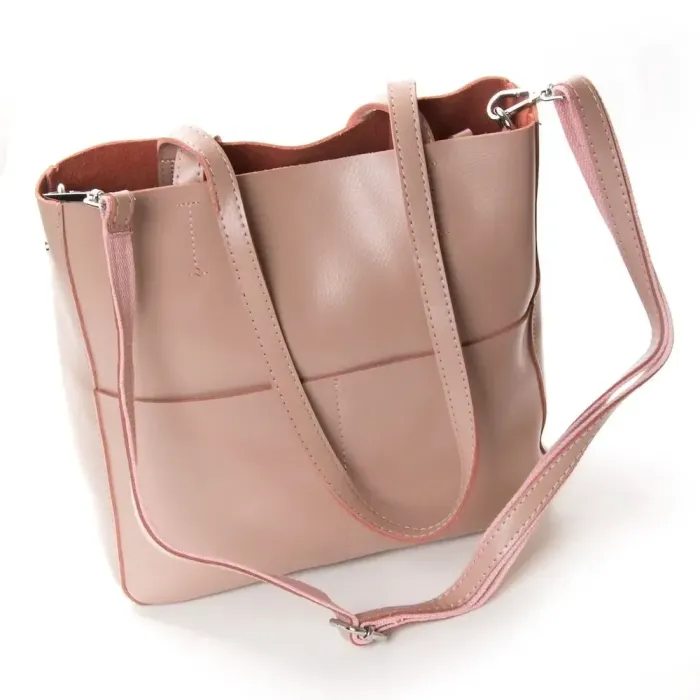 Сумка Жіноча Класична шкіряна ALEX RAI 48-9384 pink