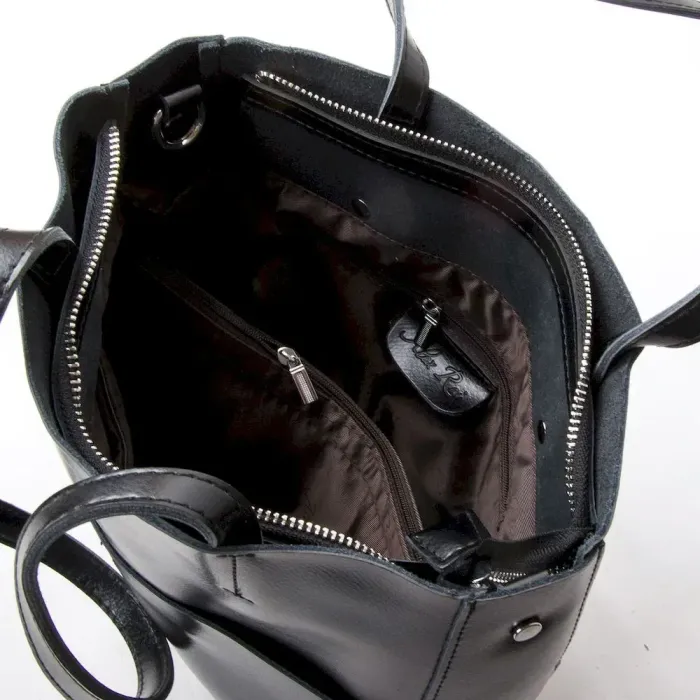 Сумка Жіноча Класична шкіряна ALEX RAI 48-9384 black