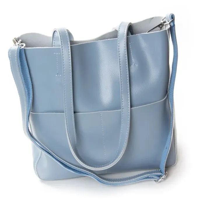 Сумка Жіноча Класична шкіряна ALEX RAI 48-9384 blue