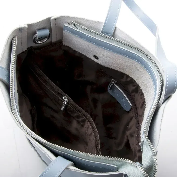 Сумка Жіноча Класична шкіряна ALEX RAI 48-9384 blue