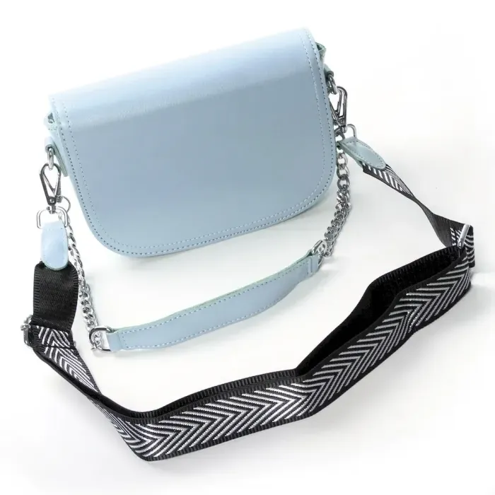 Сумка Женская Классическая кожа ALEX RAI 44-9386 light-blue
