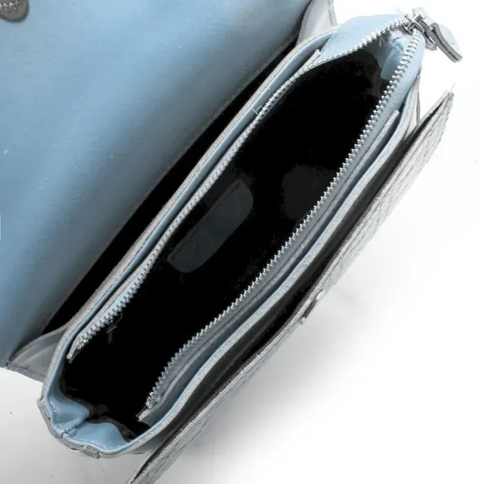 Сумка Женская Классическая кожа ALEX RAI 44-9386 light-blue