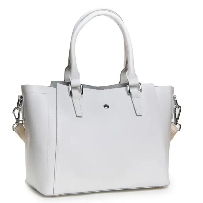 Сумка Жіноча Класична шкіряна ALEX RAI 36-2107 white