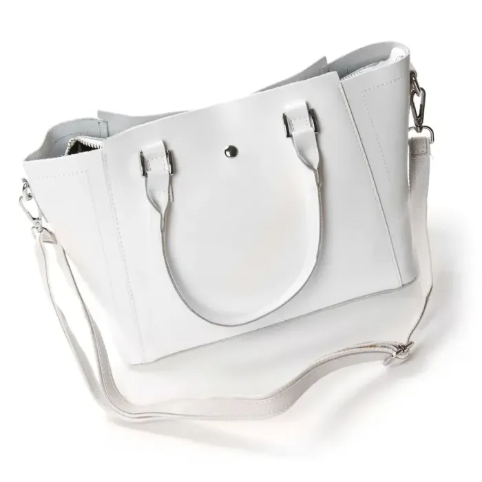 Сумка Жіноча Класична шкіряна ALEX RAI 36-2107 white