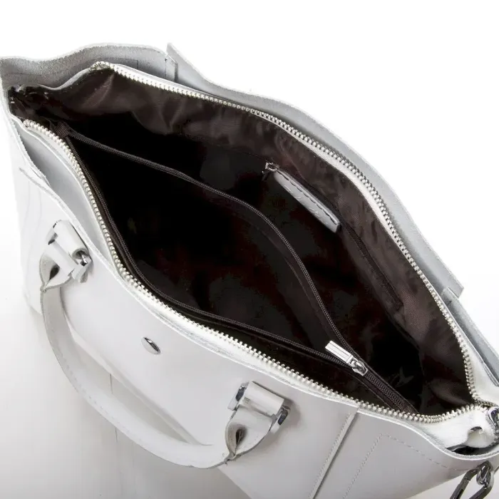 Сумка Жіноча Класична шкіряна ALEX RAI 36-2107 white