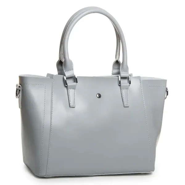 Сумка Жіноча Класична шкіряна ALEX RAI 36-2107 light-grey