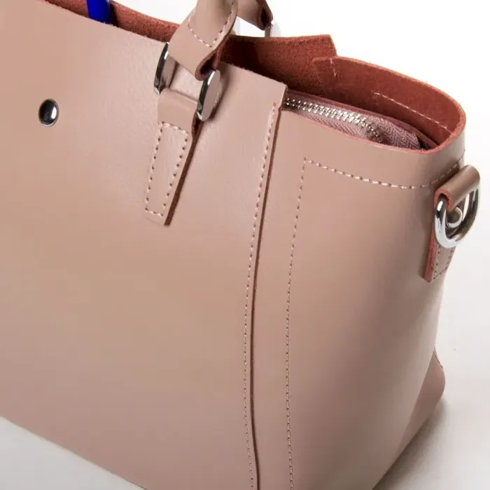 Сумка Жіноча Класична шкіряна ALEX RAI 36-2107 pink