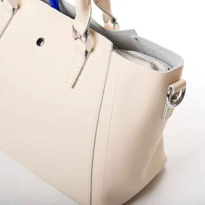 Сумка Жіноча Класична шкіряна ALEX RAI 36-2107 beige